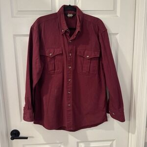 FIELD TESTED GUIDE GEAR, Heavy Cotton Workwear  Shirt Men's M Hiking‎ Hunting